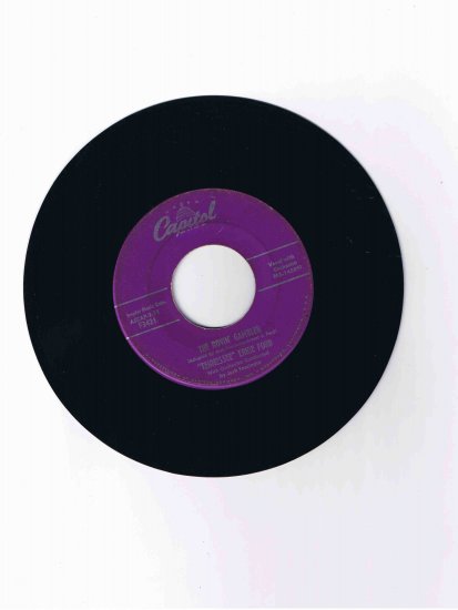 Tennessee Ernie Ford, 45 rpm record, "The Rovin' Gambler" b/w "John Henry"