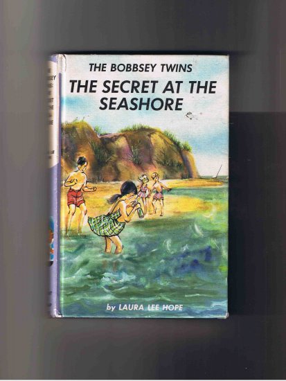 The Bobbsey Twins: The Secret at the Seashore, by Laura Lee Hope (1962), hardcover