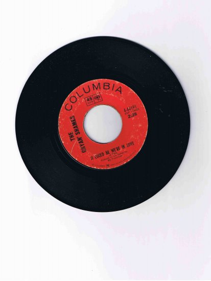Cryan' Shames 45rpm single, "It Could Be We're in Love" / "I Was Lonely When" (1968)