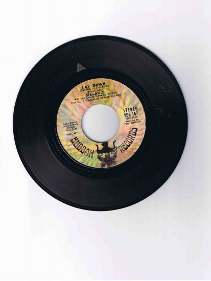 Melanie 45rpm single, "Lay Down (Candles in the Rain)" (1970 hit)