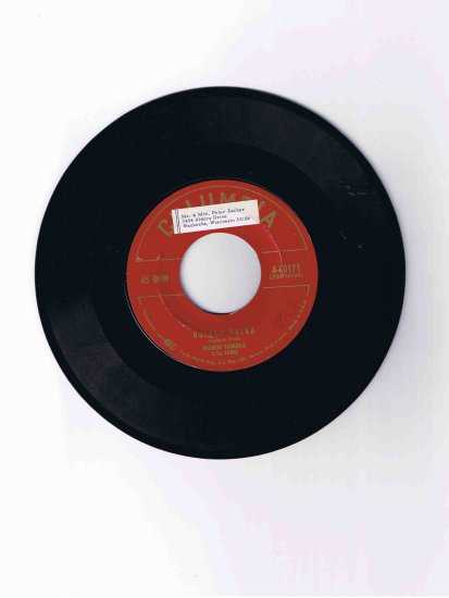 Frankie Yankovic & His Yanks 45rpm single, "Duluth Polka" / "Until You Came to Me"