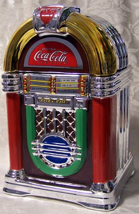 Coca Cola JukeBox Cookie Jar