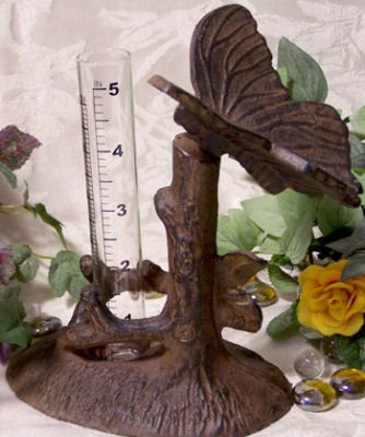 Butterfly Rain Guage