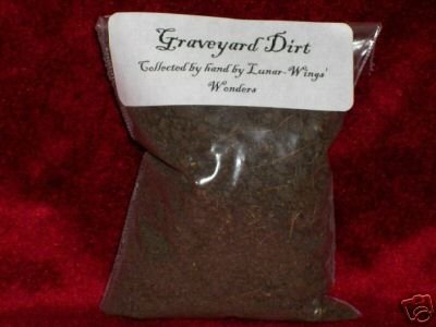 GRAVEYARD DIRT Wicca Spell Herb