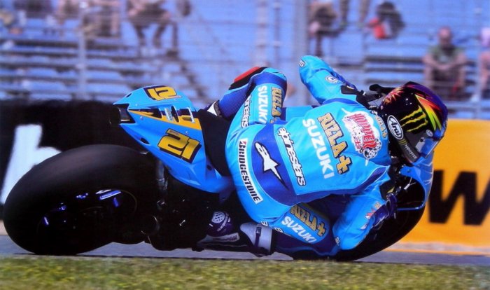 John Hopkins Suzuki GSV-R MotoGP Poster #21 Print