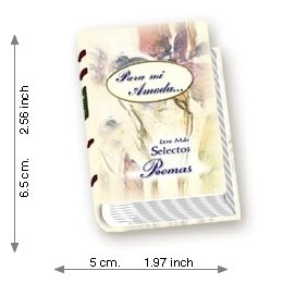 For Me Loved the Most select Poems - Luxury - Mini Book