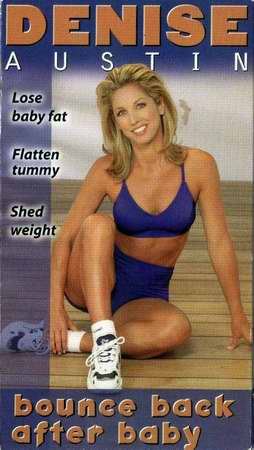 BOUNCE BACK AFTER BABY Denise Austin VHS