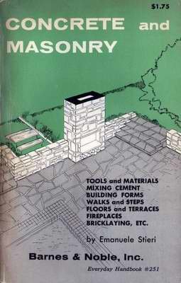 CONCRETE and MASONRY Everyday Handbook 1956