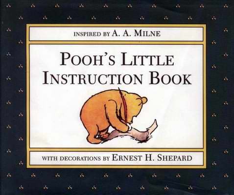 POOH'S Little Instruction Book HCDJ 1995 1st Ed