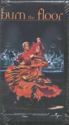 BURN THE FLOOR Ballroom Dancing VHS NEW