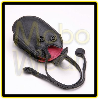 Black & Pink Universal Cell Phone/MP3/Earphones/Bluetooth/Keys Mini Purse Pouch Carrying Case