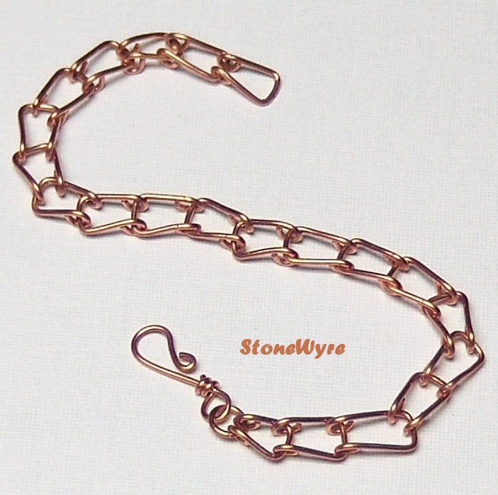 Mens Handmade Copper Bracelet 89