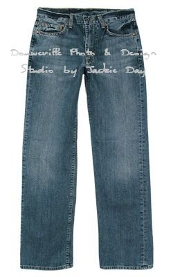 MENS LUCKY BRAND STRAIGHT-LEG TRUCKER JEAN 34 REGULAR