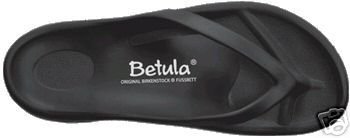 BETULA BIRKENSTOCK #1 WAVE THONG SANDAL WATERPROOF Black 12