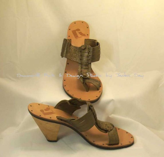 REPORT Copper Metalic Gladiator Sandal Comfort 10 M