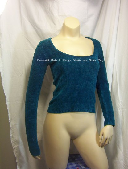 VICTORIA'S SECRET CHENILLE CROP SWEATER XS