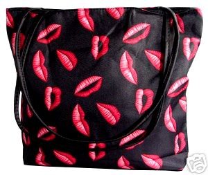 Sexy Consultant Pink Hot Lips Purse Handbag