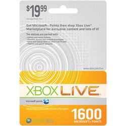 Xbox LIVE® 1600 Points