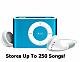 1 Gb Blue Clip On MP3 Player
