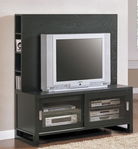 ASIAN FLAIR ESPRESSO PLASMA TV PANEL STAND CABINET UNIT