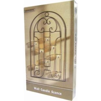 Elegant wall candle holder