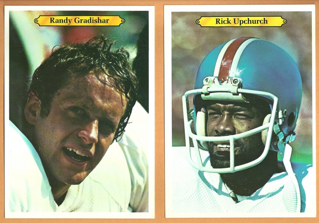 DENVER BRONCOS # 24 RANDY GRADISHAR # 28 RICK UPCHURCH 1980 TOPPS SUPER - 553d3a1c0eecb_66095b