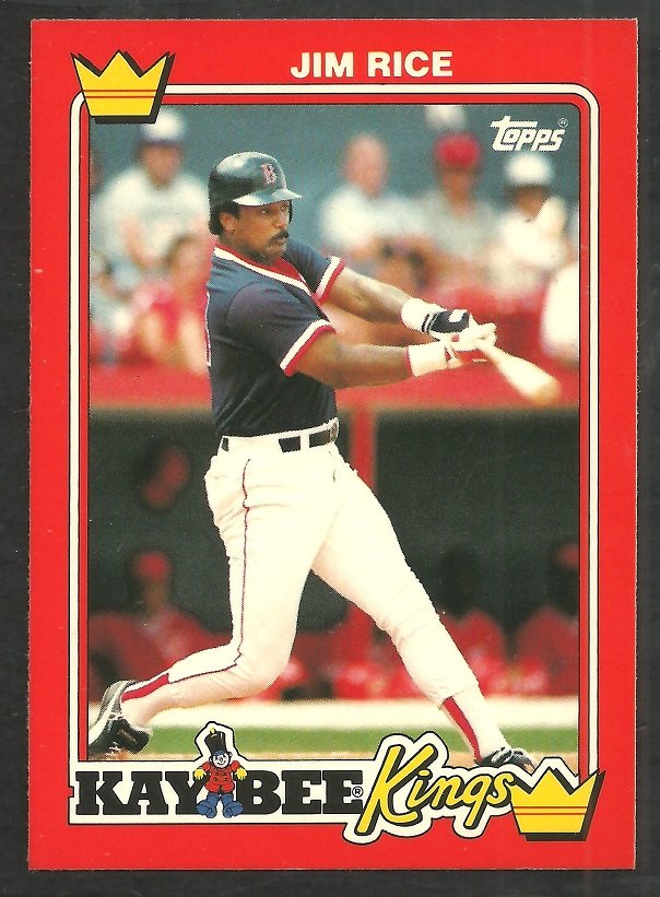 Boston Red Sox Jim Rice Topps Kay Bee Baseball Card