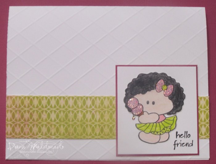 Hello Friend card
