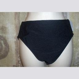 New Christina Black High Waist Bikini Swim Bottom 8