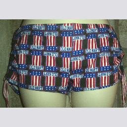 NWT Old Navy Red, White & Blue Boy Short Bottoms S