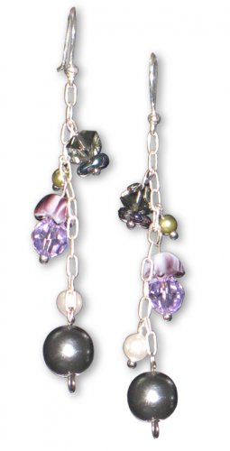 Multicolor Swarovski & Pearl