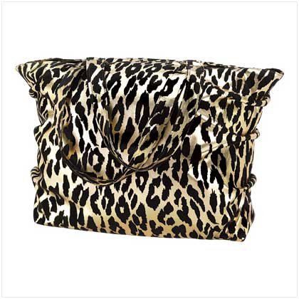 Golden Leopard Tote