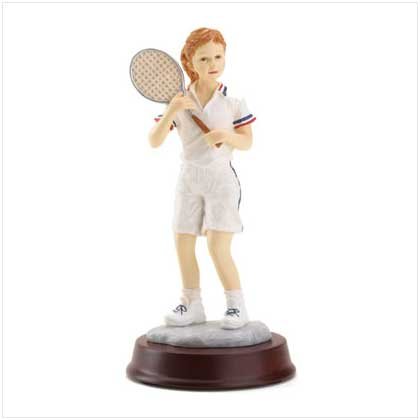 Tennis Girl Figurine