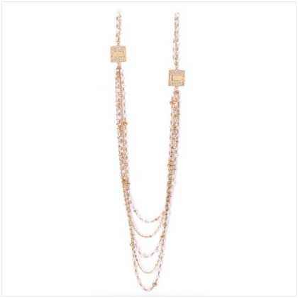 Nikki Chu Opera Pearl Drape Necklace