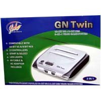 GN Twin NES/Genesis Console - Black