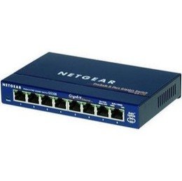 Netgear EN108TP 8 Port 10 Base-T Ethernet Hub - Brand New