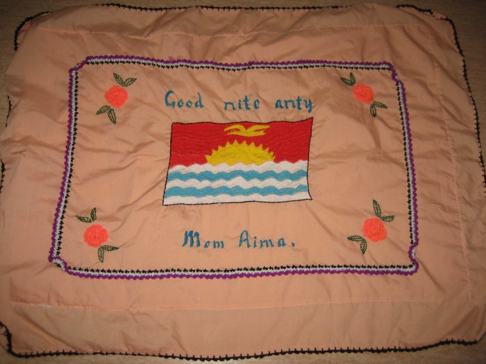Handmade design pillow case