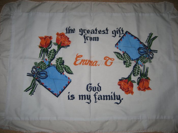 Handmade design pillow case