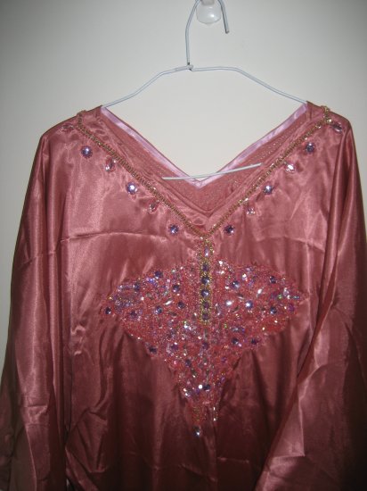 embroded beeds gown