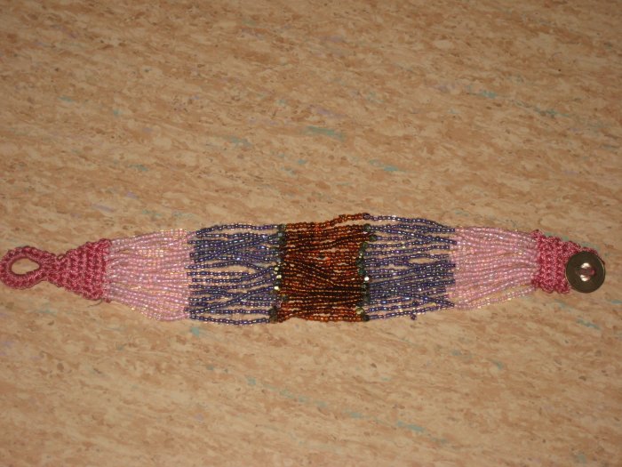 small colourful beeds