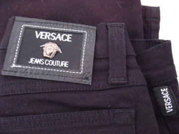 Gently Used Black Versace Jeans