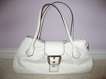 White Handbag by VANI