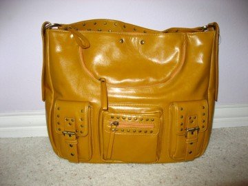 Light Brown Handbag by VANI