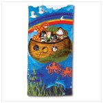 Noah's Ark Design Beach Towel