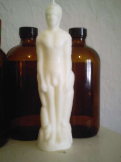 Statue Candles-Human Figure Male