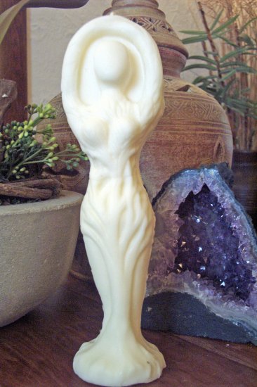 Statue Candles-Standing Goddess
