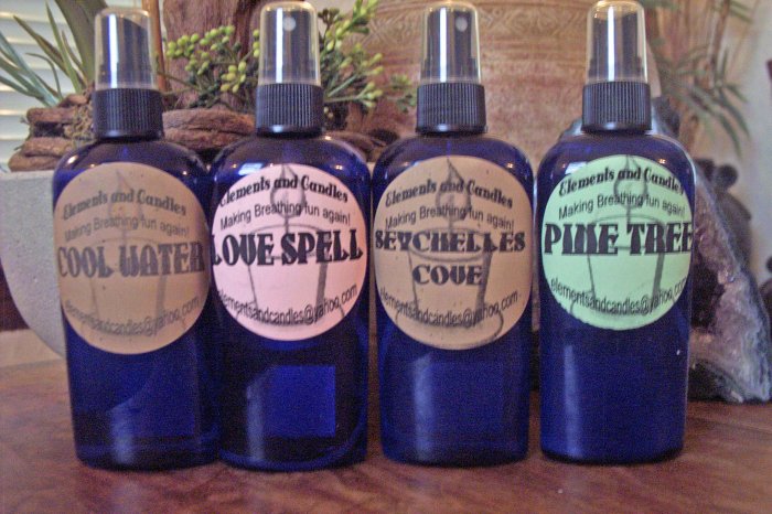 Linen & Body Sprays (set of 4)