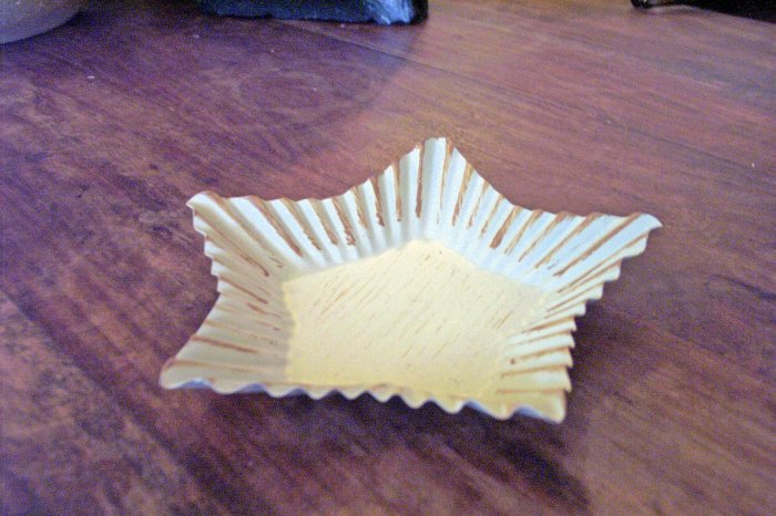 Candle Plate-Star