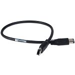 1' 6-pin to 6-pin IEEE 1394 FireWire Cable (Black)