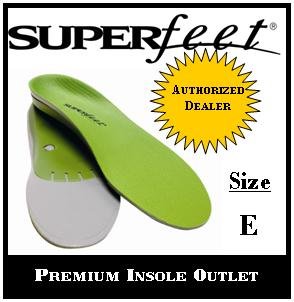 Superfeet Green Insole Size E